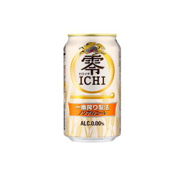 BIA KHÔNG ĐỘ KIRIN BEER ZERO ICHI NON ALCOHOL 350ML